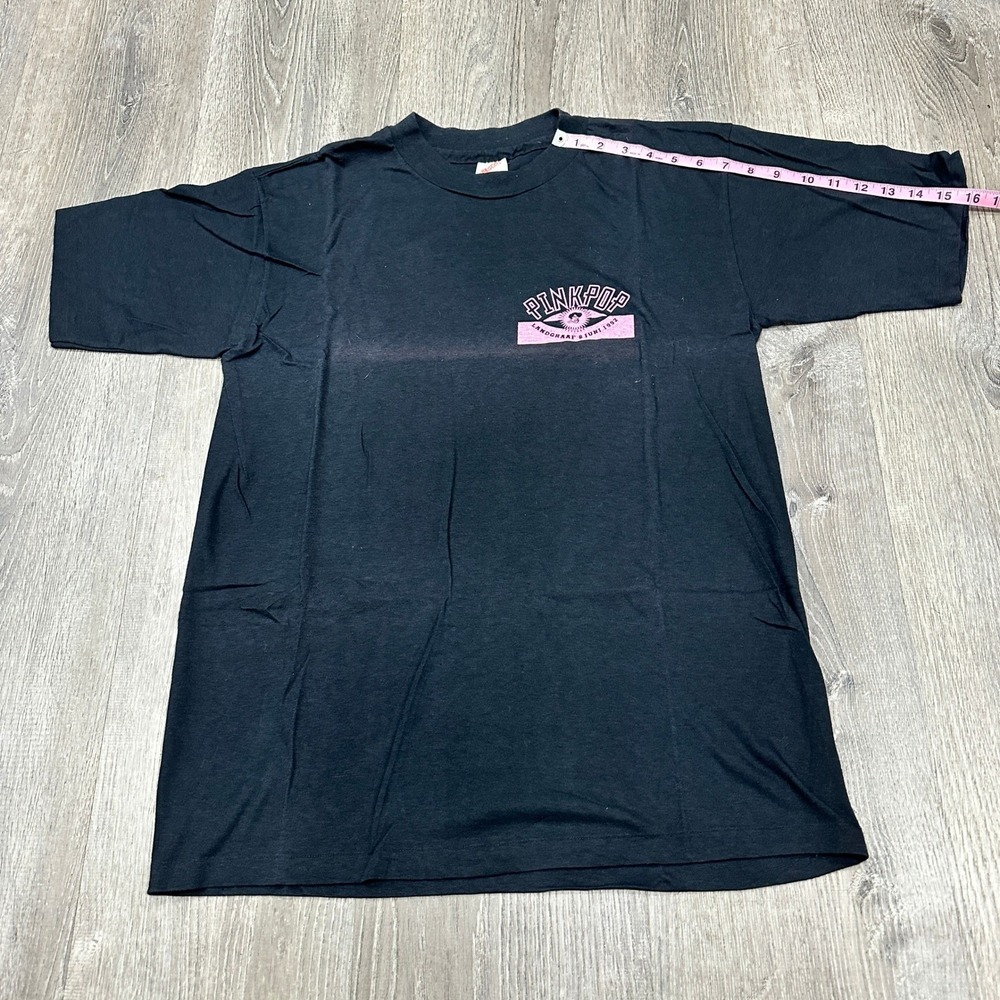 Pinkpop Festival TShirt Men L 1992 Pearl Jam PJ Harvey Lou Reed Cult Soundgarden - Picture 4 of 10
